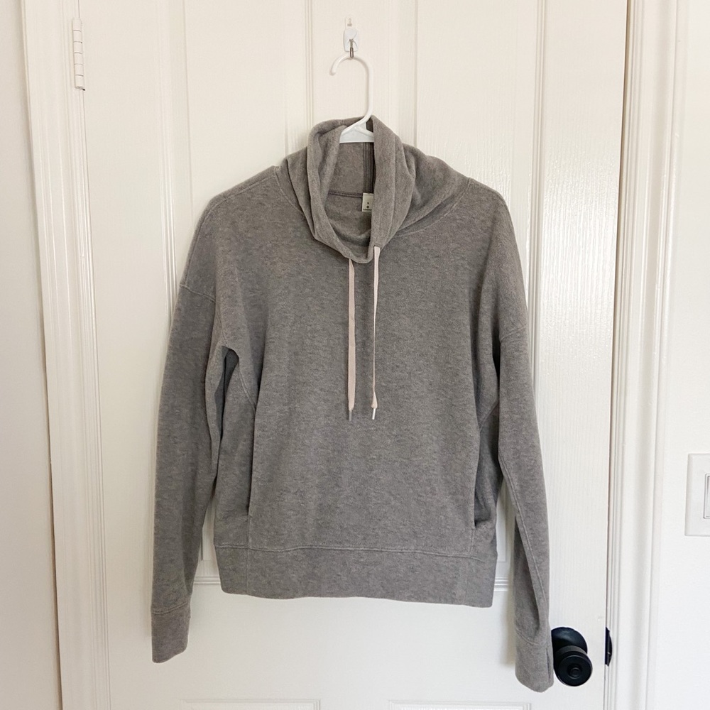 Lululemon fleece cowl neck